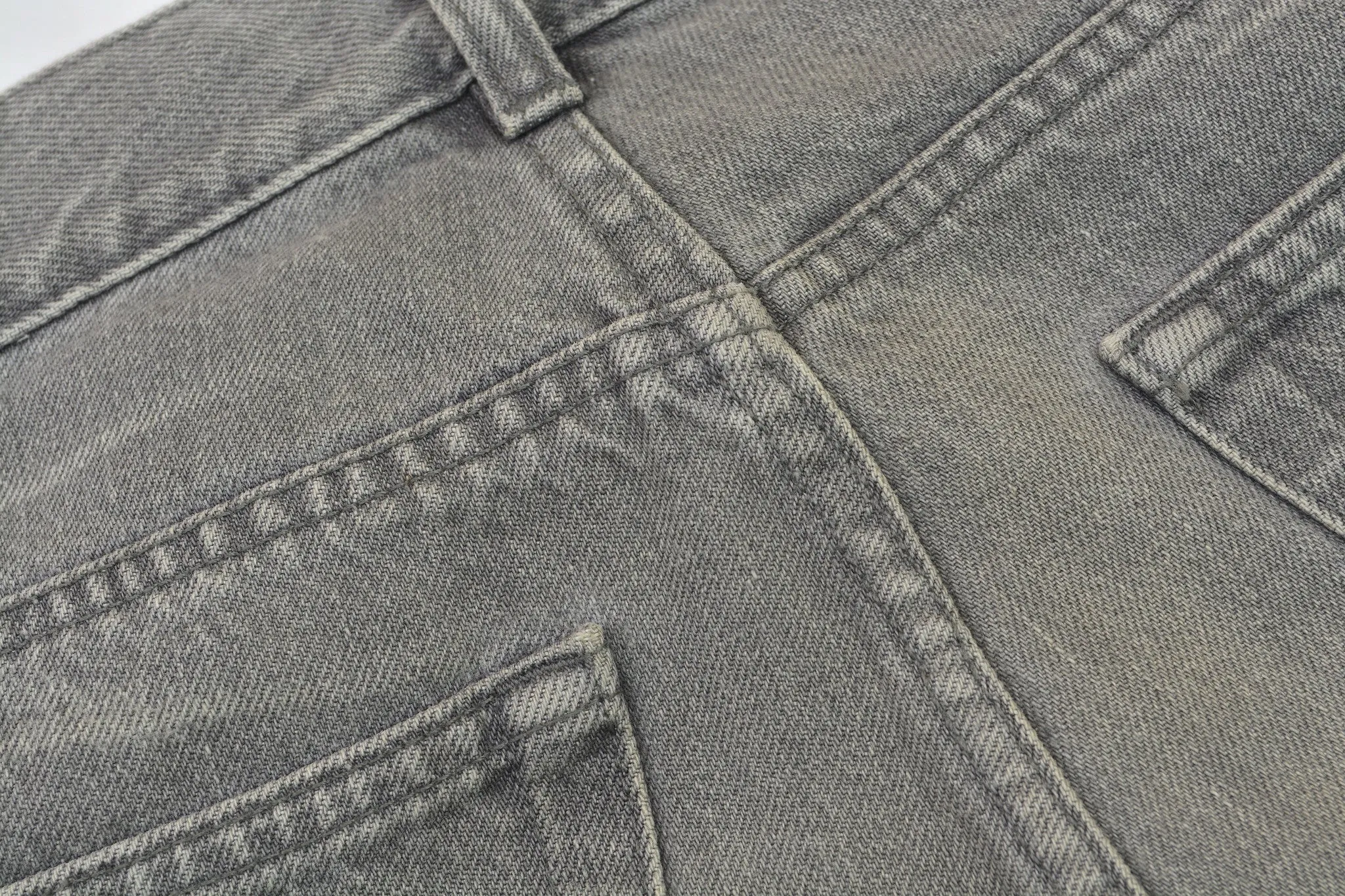 1999 Vintage Grey Sanded Denim Classic Jeans