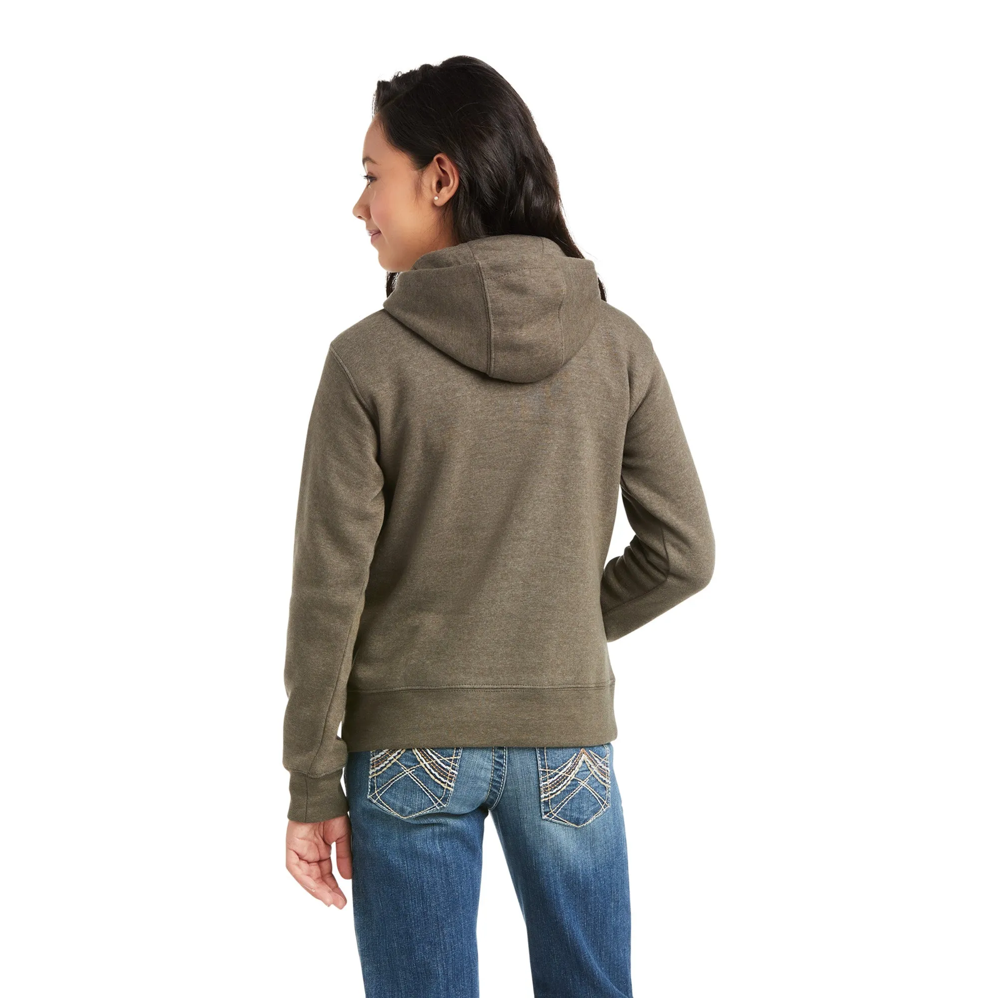 Ariat® Girl's REAL™ Banyan Bark Hoodie 10037730