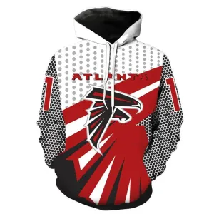 Atlanta Falcons Printed Hoodies 3D Hoodies Men Women