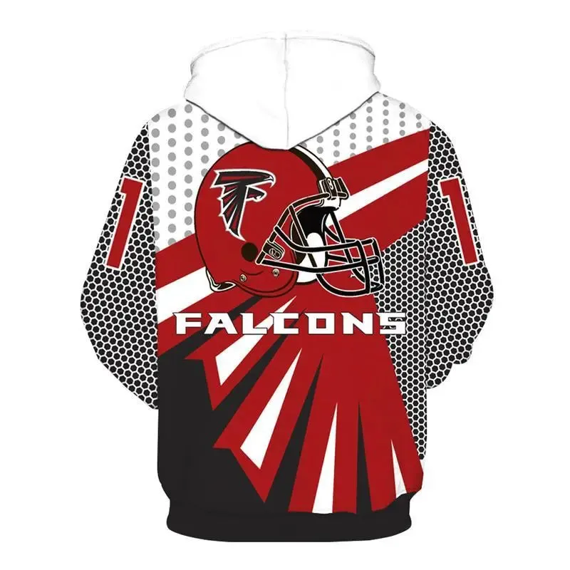 Atlanta Falcons Printed Hoodies 3D Hoodies Men Women