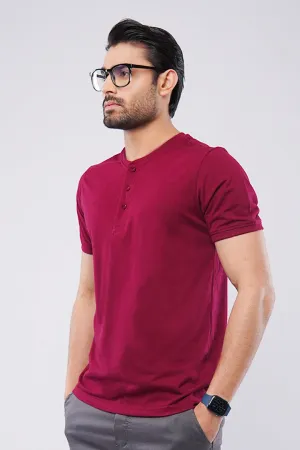 Berry Rush Henley T-shirt