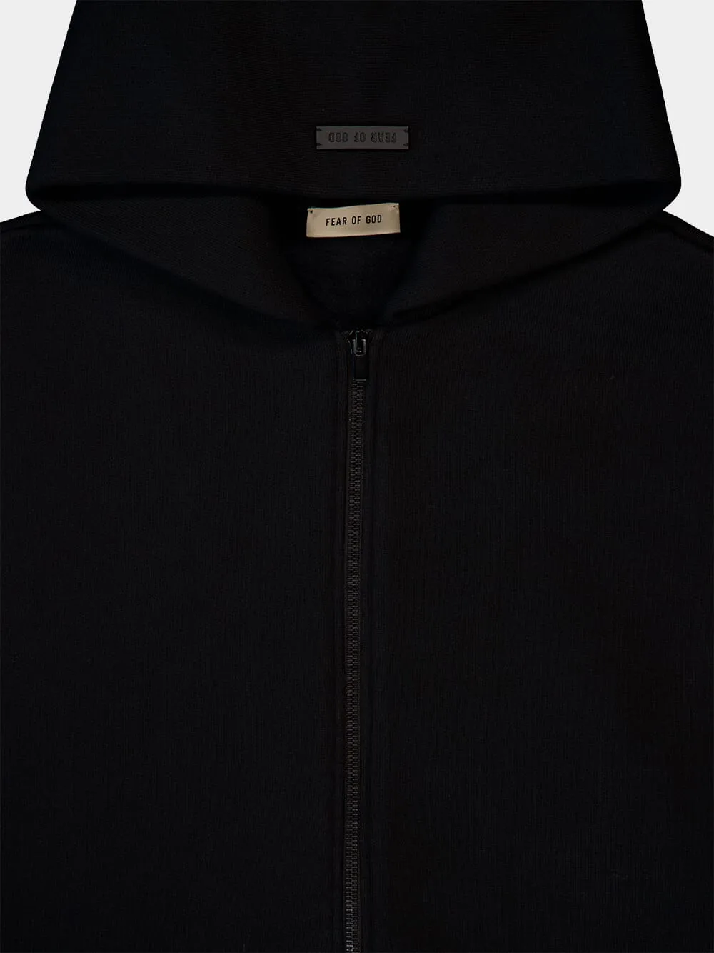 Black Fleece Half-Zip Sweatshirt