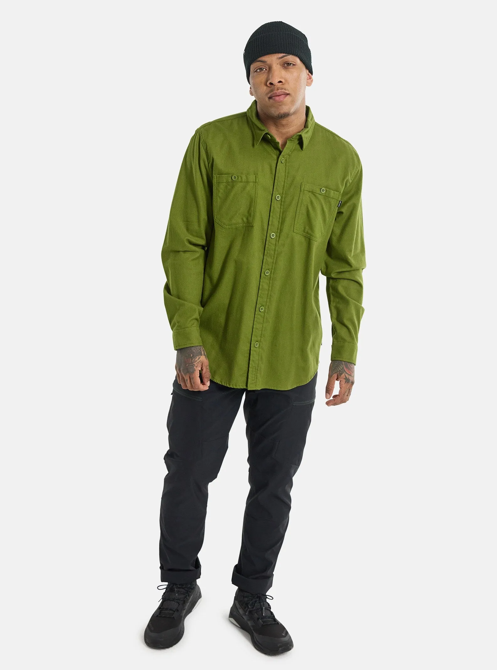 Burton Favorite Flannel Mens Calla Green