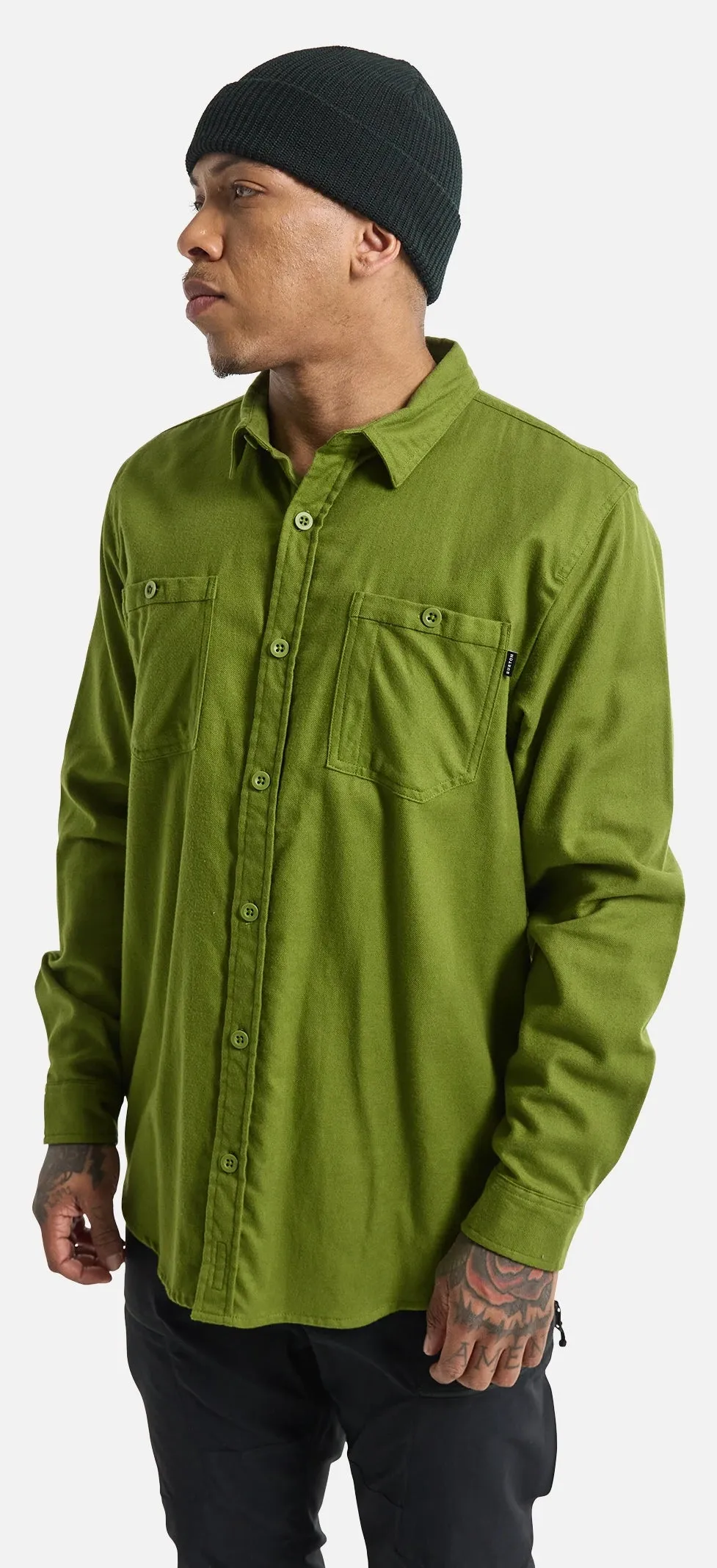 Burton Favorite Flannel Mens Calla Green