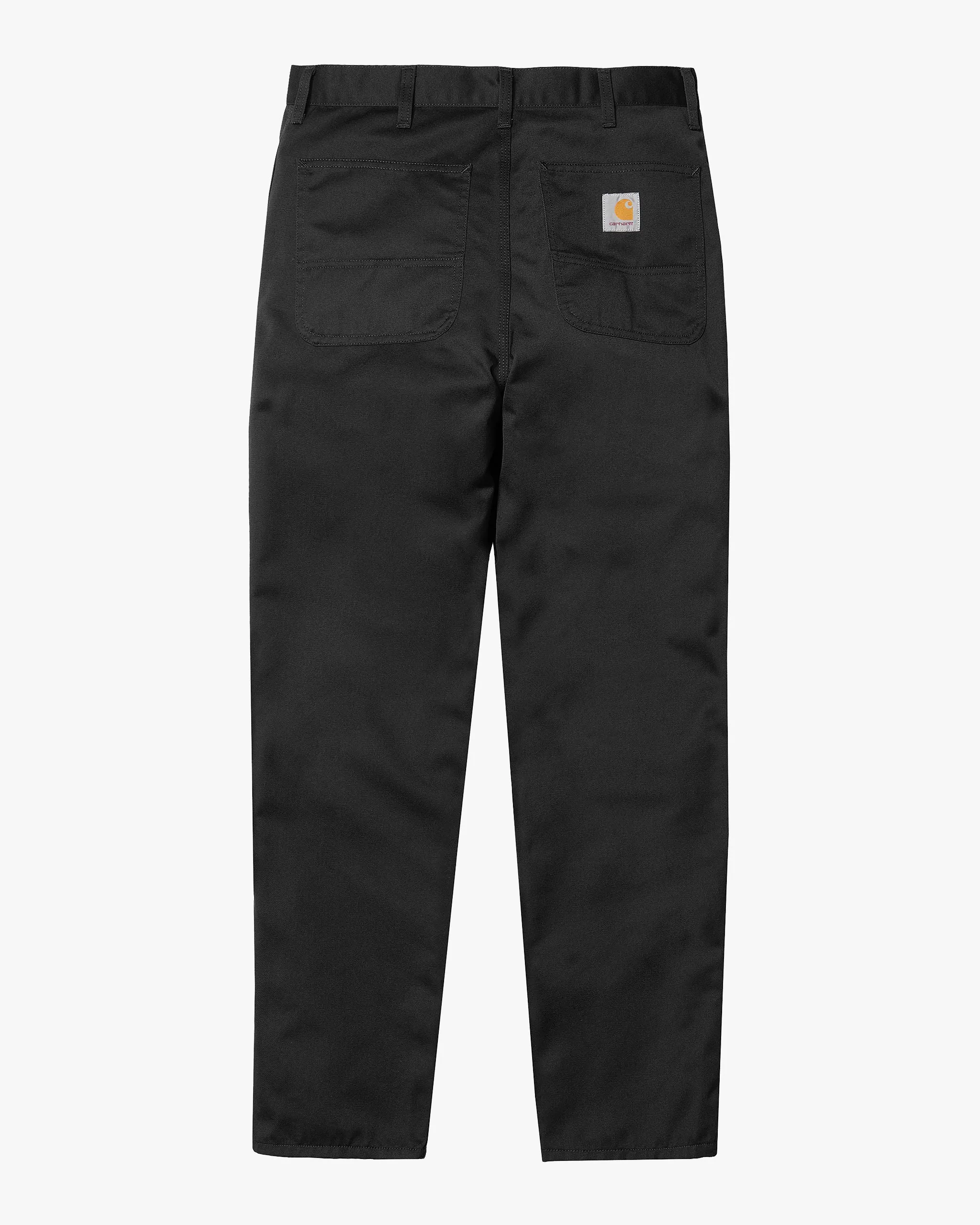 Carhartt WIP Simple Pant Loose Fit Trousers - Black Rinsed