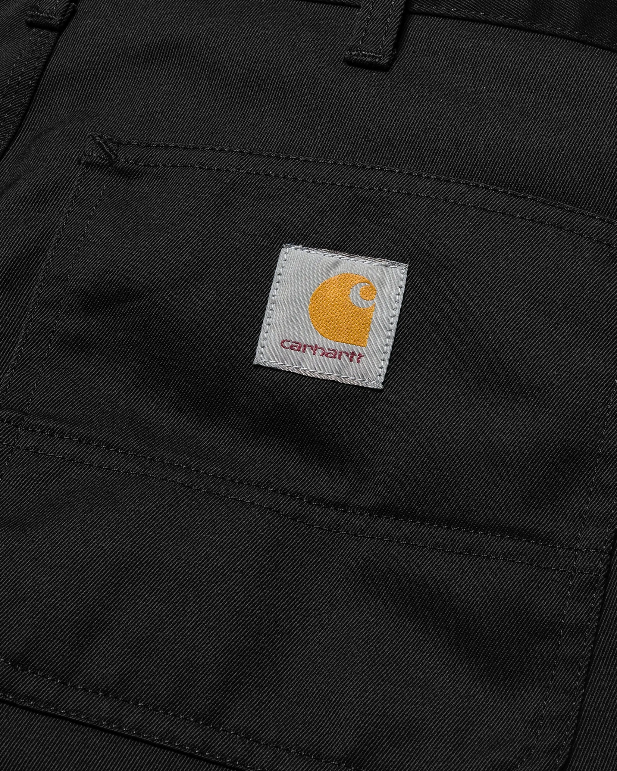 Carhartt WIP Simple Pant Loose Fit Trousers - Black Rinsed