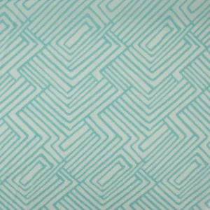 Crepe Print - DELPHINE - Labyrith - Aqua