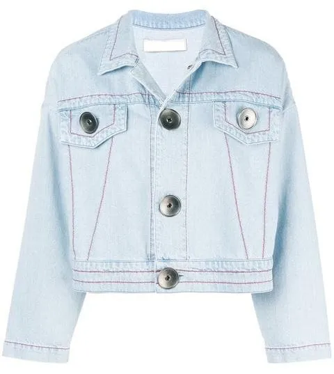 Cropped Denim Jacket