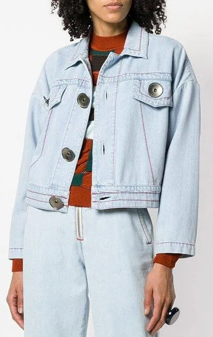 Cropped Denim Jacket