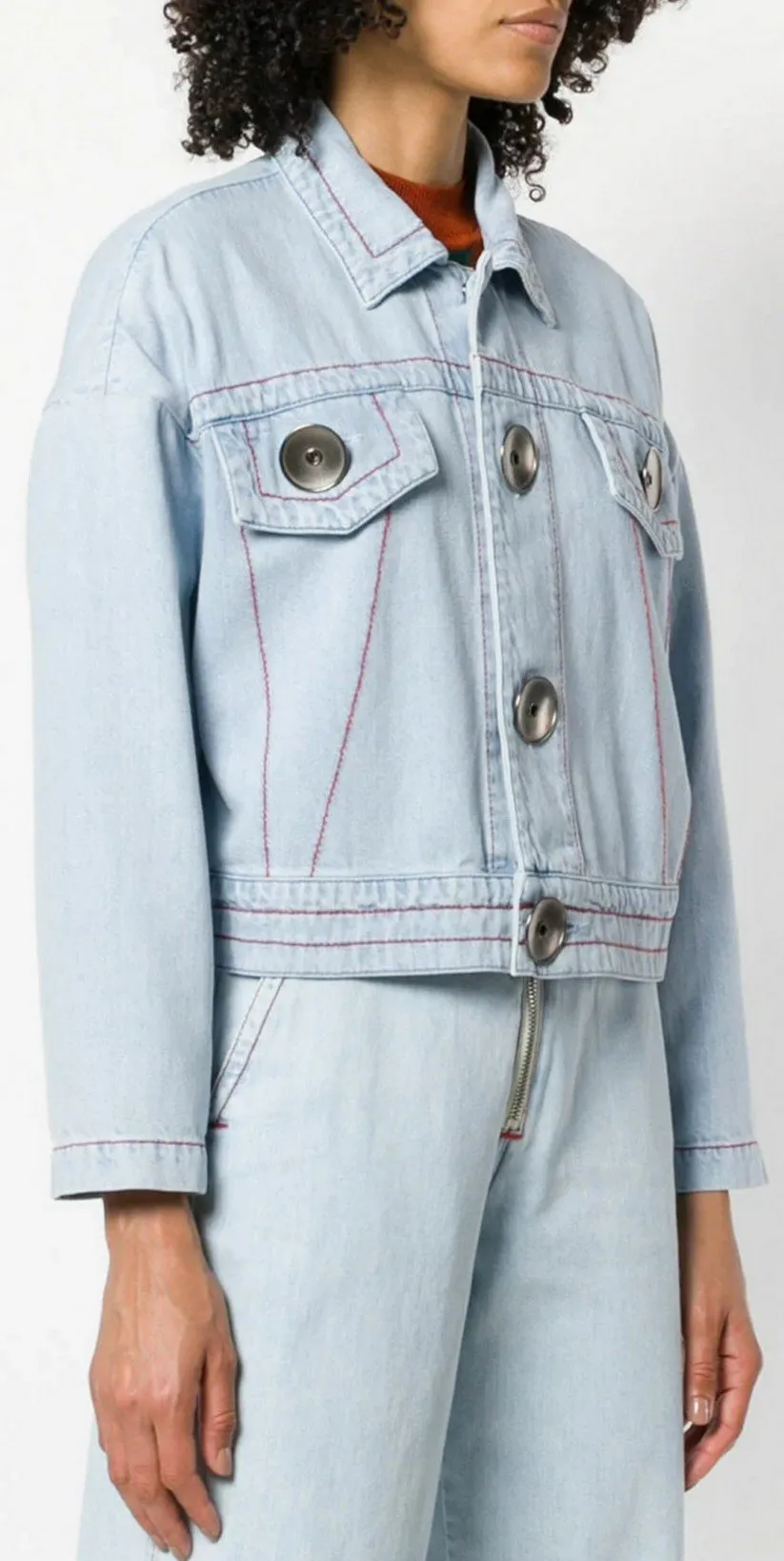 Cropped Denim Jacket