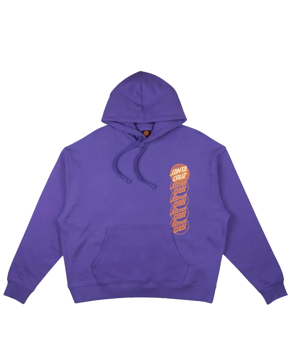 Descend Dot Hoodie in Purple