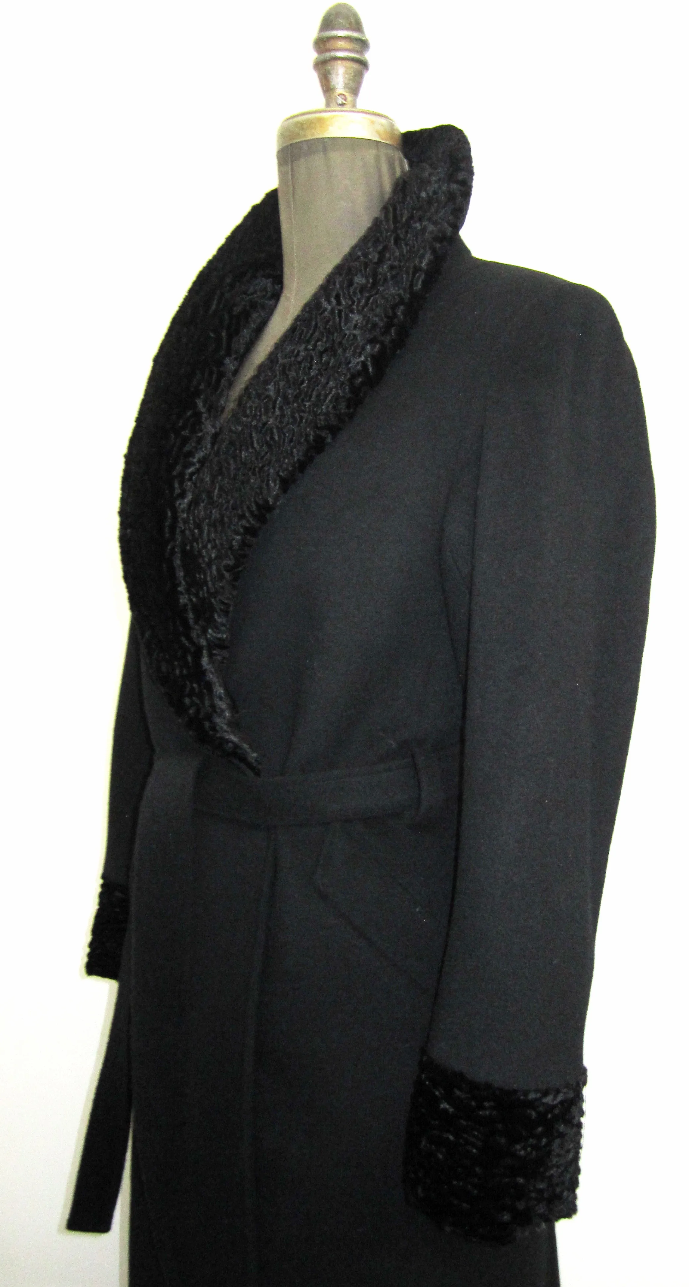 Dina Shawl Collar Coat - Cashmere & Wool Blend