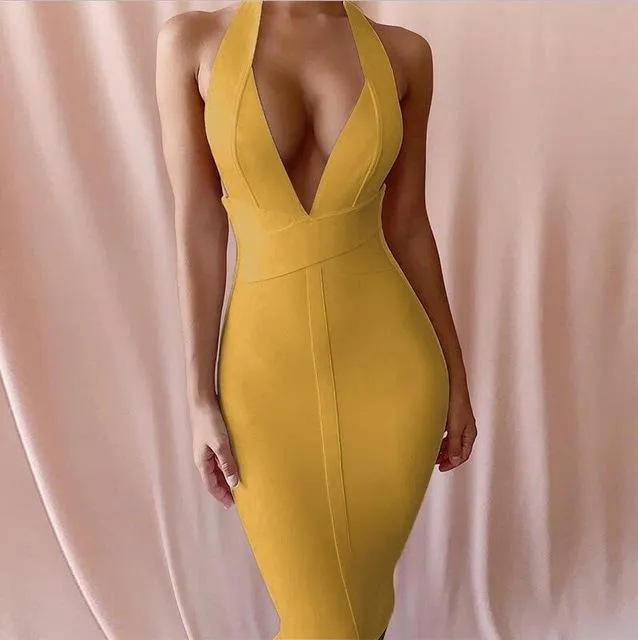 Escape To Paradise Bandage Dress