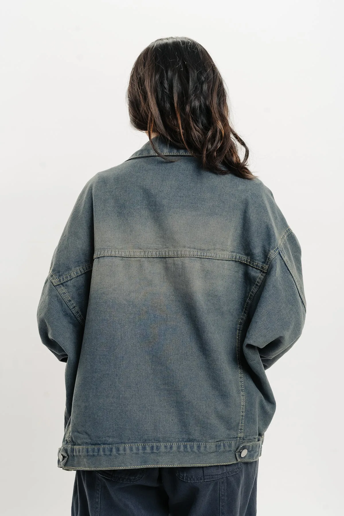 Faded Blue Denim Jacket