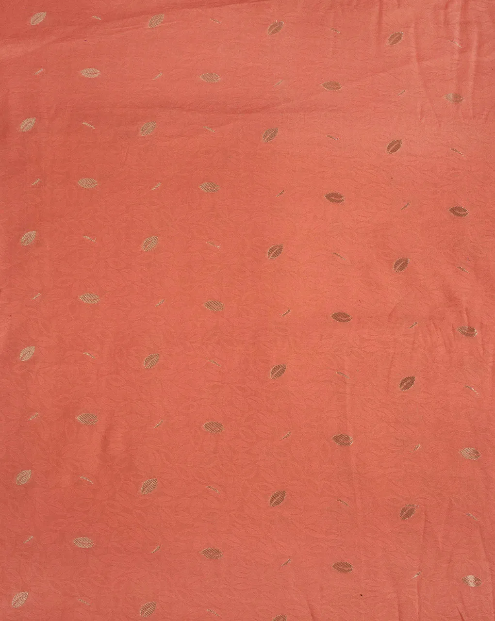 Floral Woven Zari Jacquard Chanderi Fabric