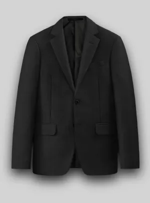 Hardy Minnis Black Twill Wool Jacket