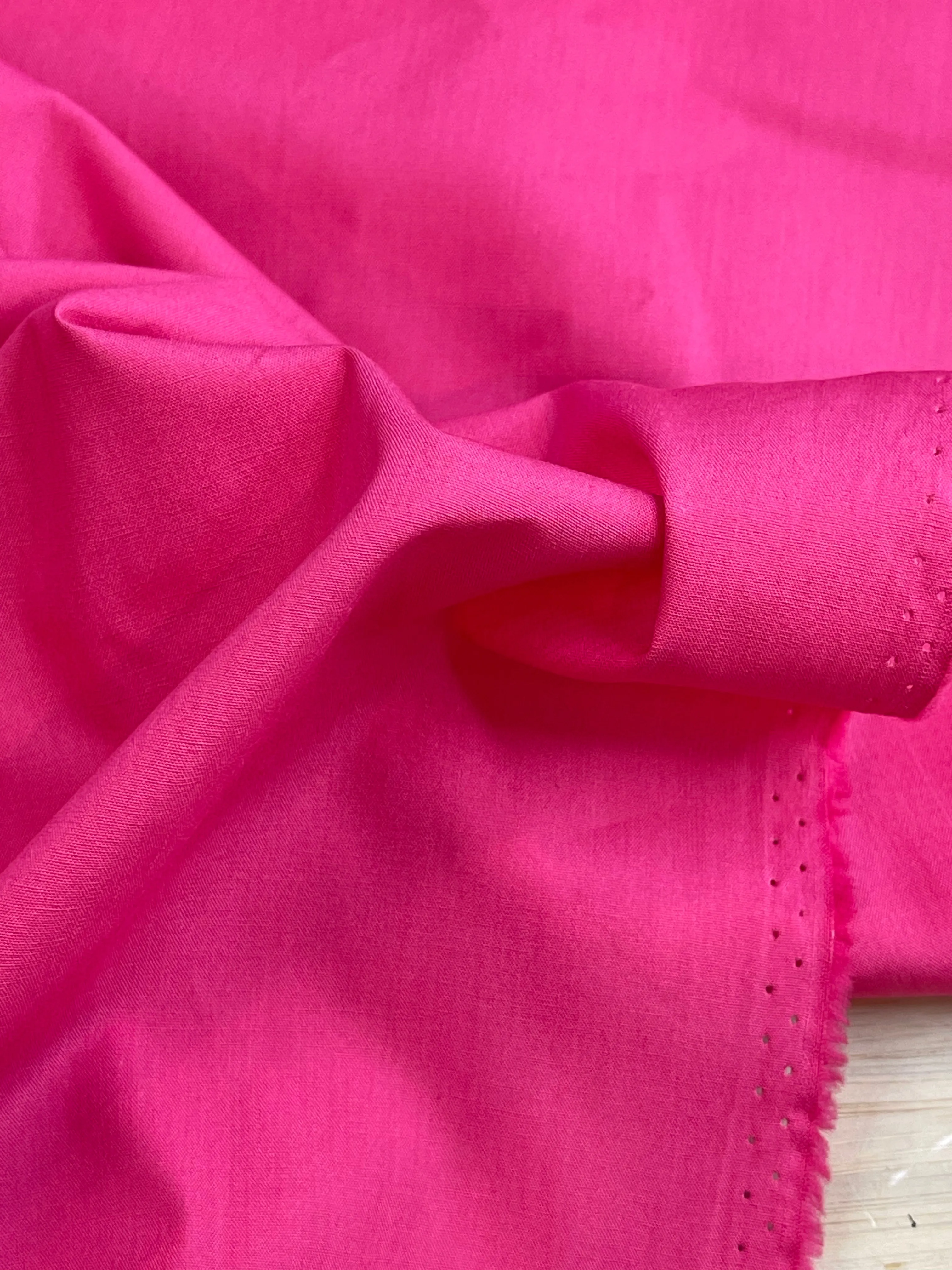 Iconic Pink Cotton Poplin