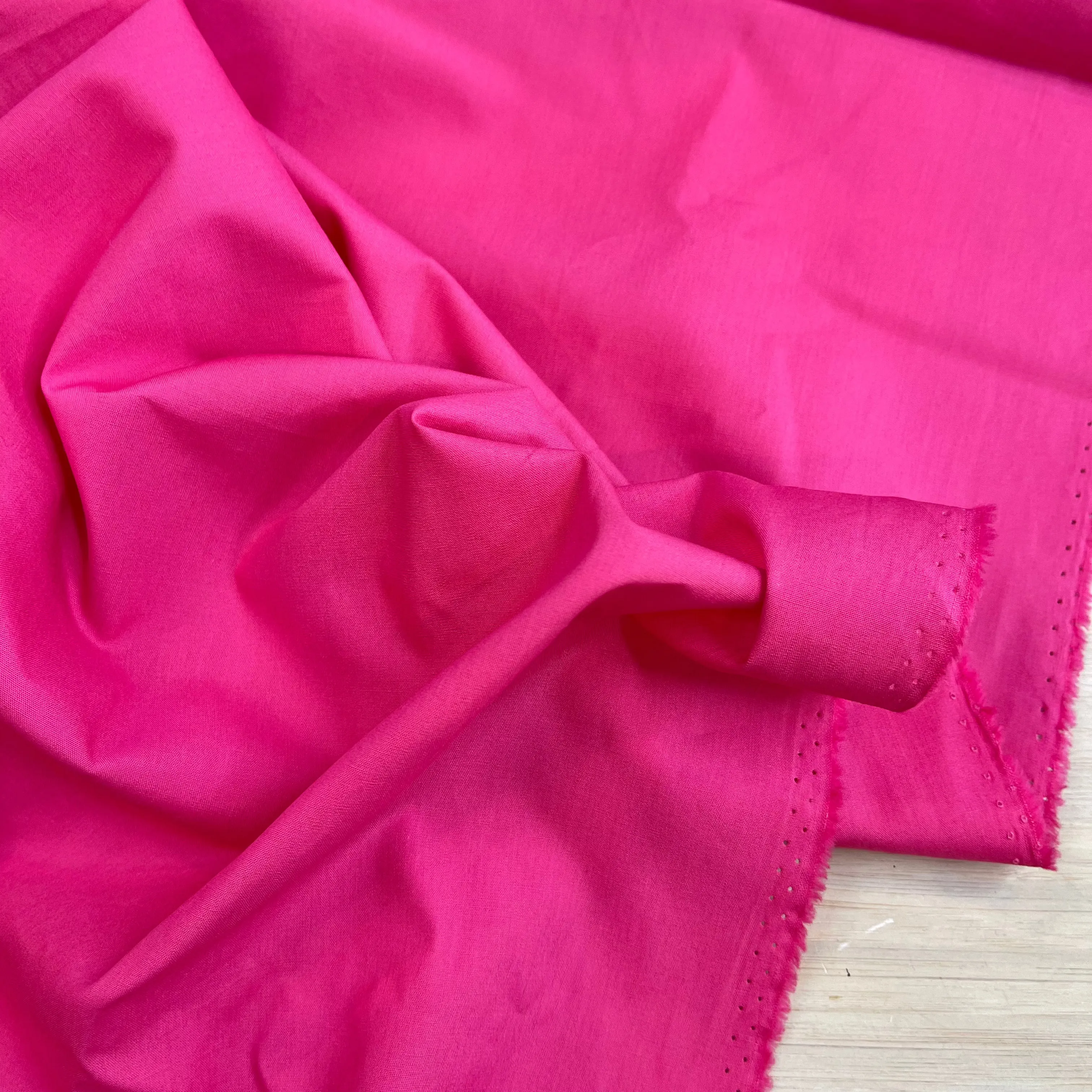 Iconic Pink Cotton Poplin