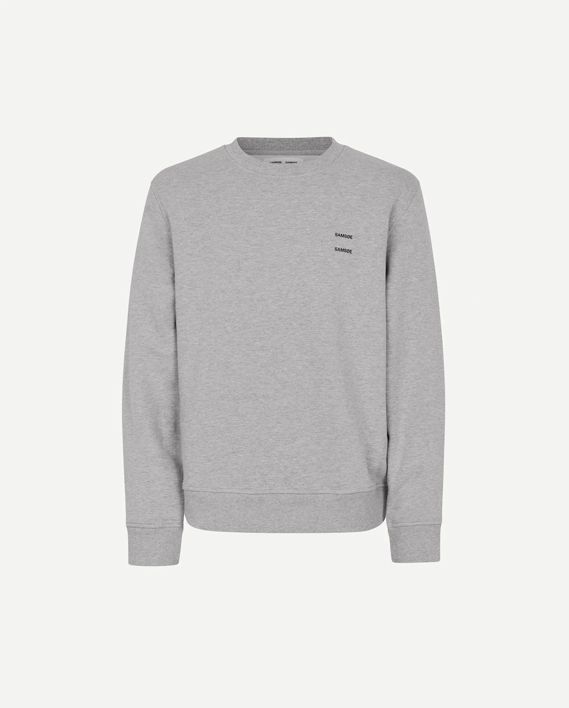 JOEL CREW NECK 11414 / GREY MELANGE