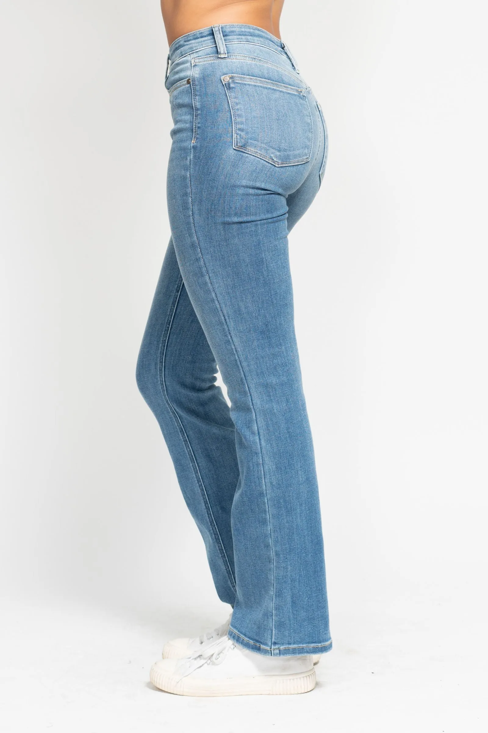 JUDY BLUE CORE HW Contrast BootCut