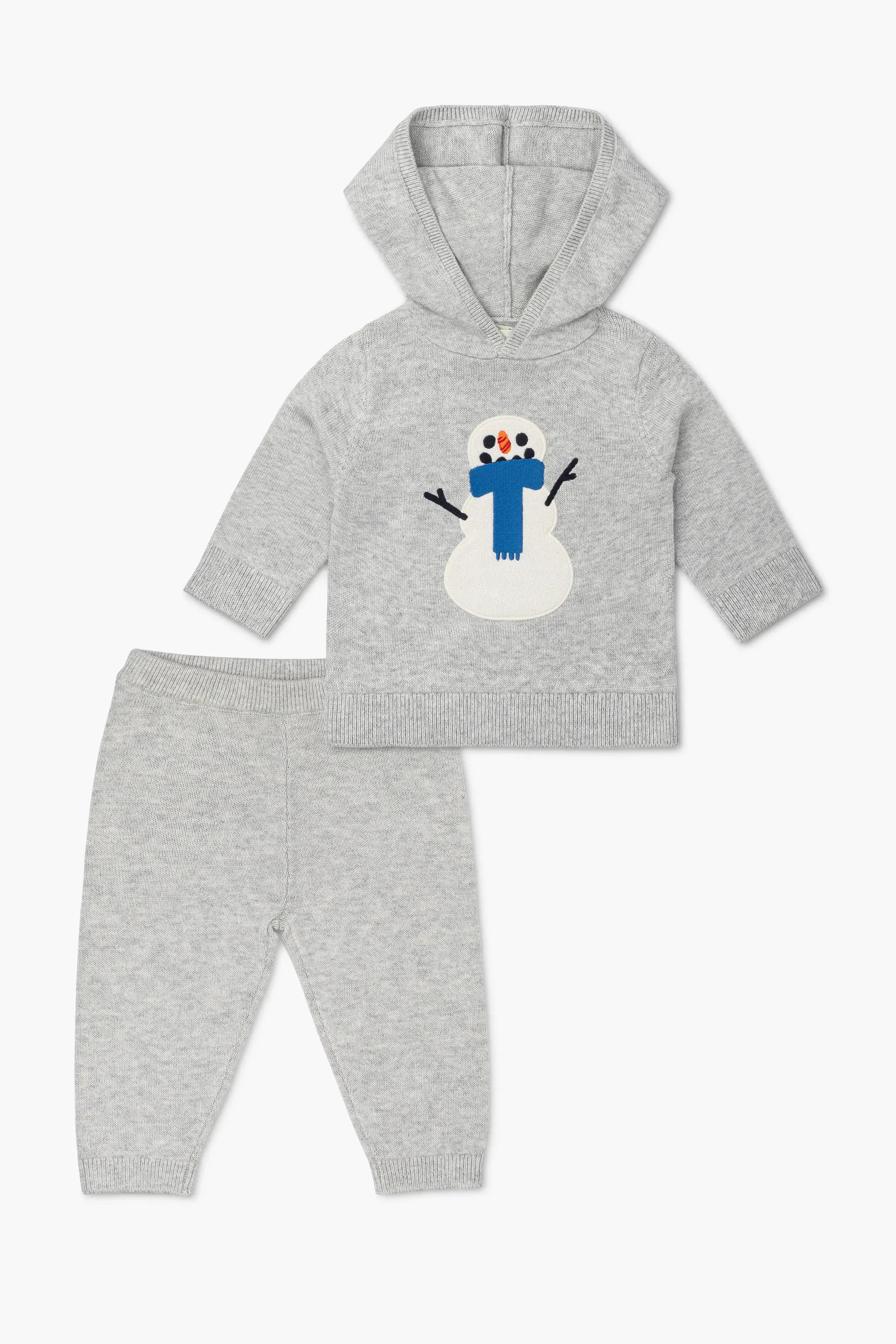 Knit Sweatsuit_Cheery Snowmen