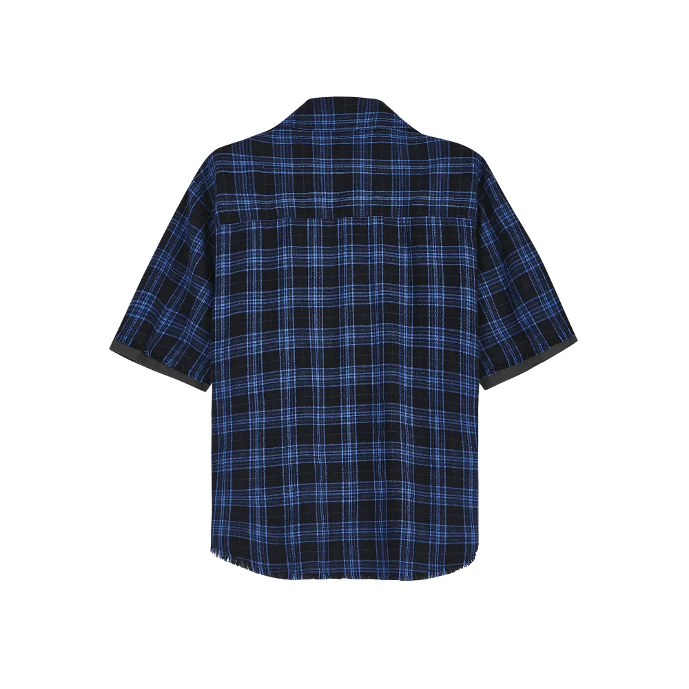 “Loose Plaid Polo” Shirts