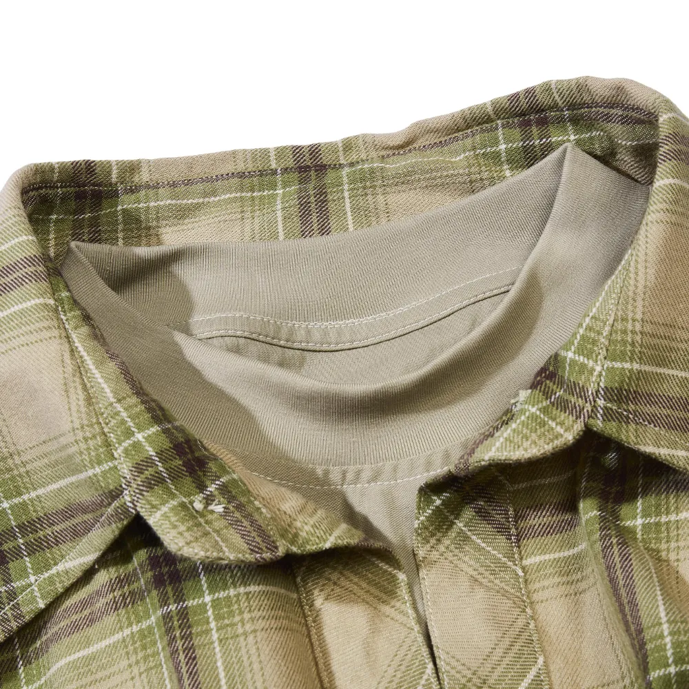 “Loose Plaid Polo” Shirts