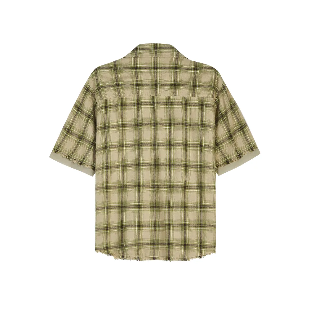 “Loose Plaid Polo” Shirts