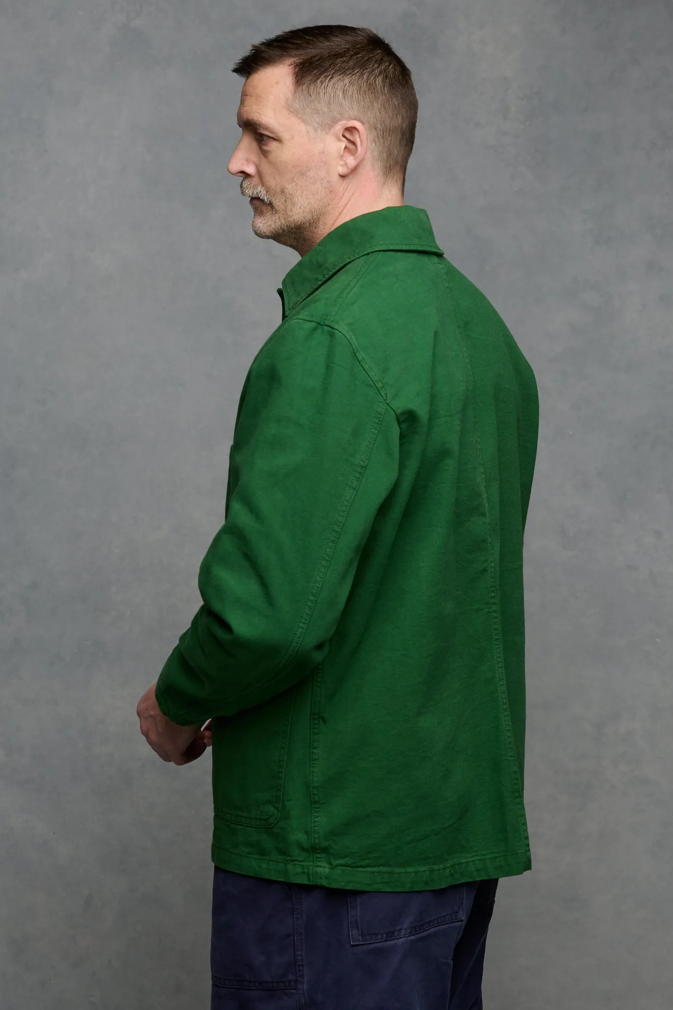 Men's Chore Jacket - Bottle Green