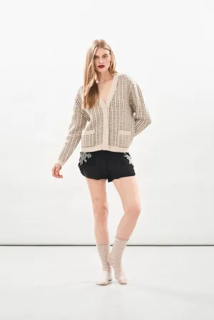 Multi Stitch Cardigan