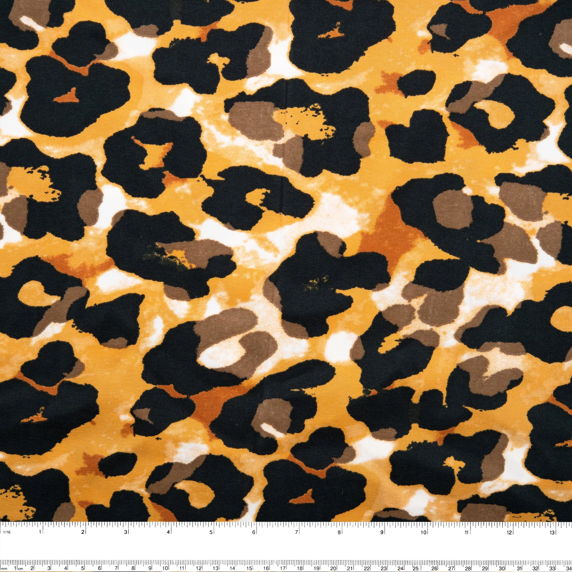 Peachskin - Leopard - Yellow