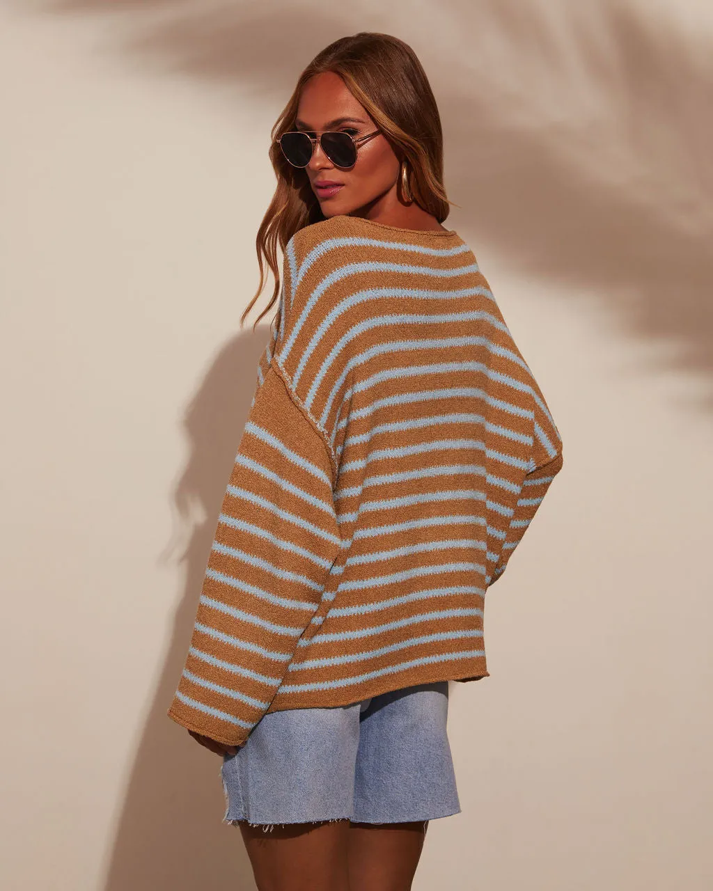 Pippa Striped Knit Sweater