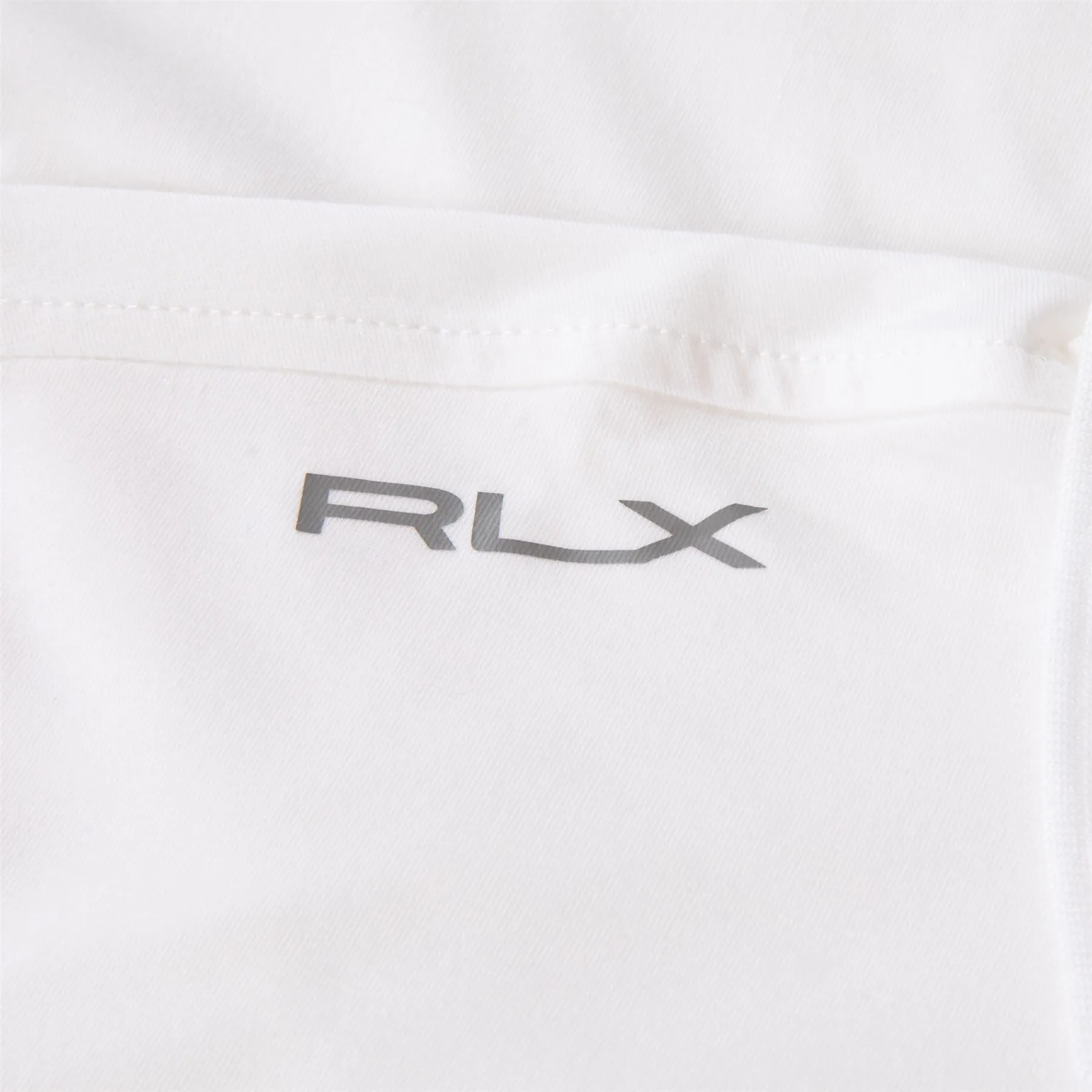 RLX Lounge Jersey LS Polo White - 2024