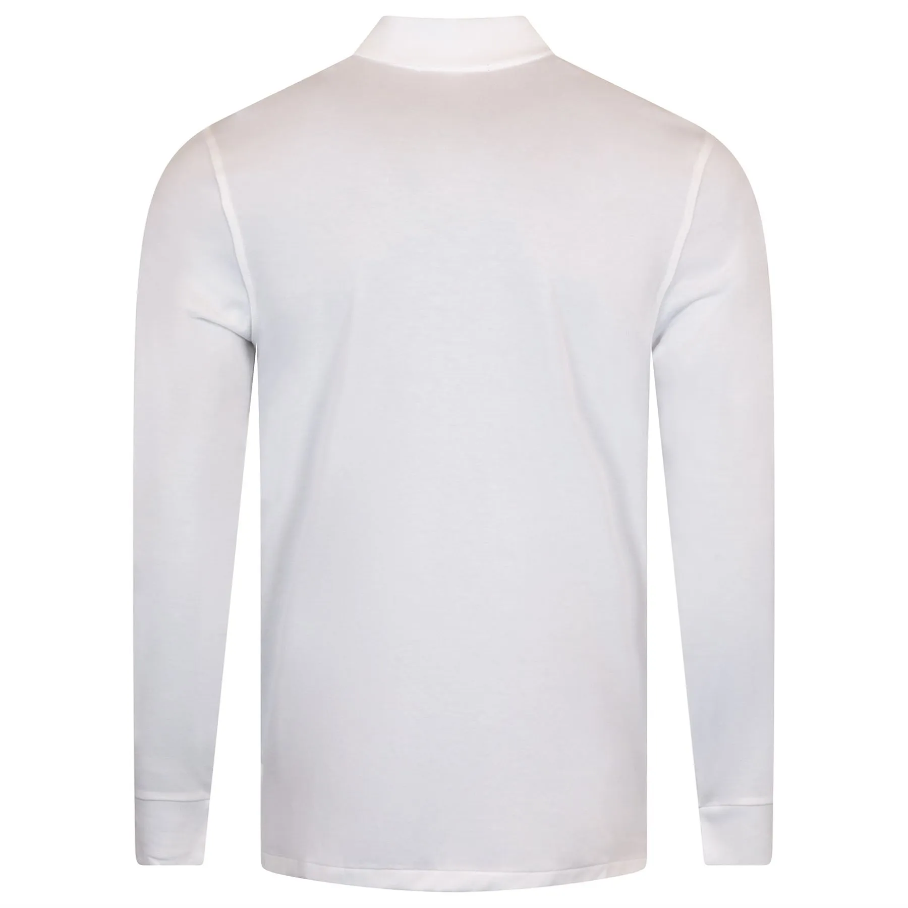 RLX Lounge Jersey LS Polo White - 2024