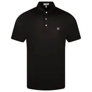 Solid Performance Jersey Polo Black - 2024