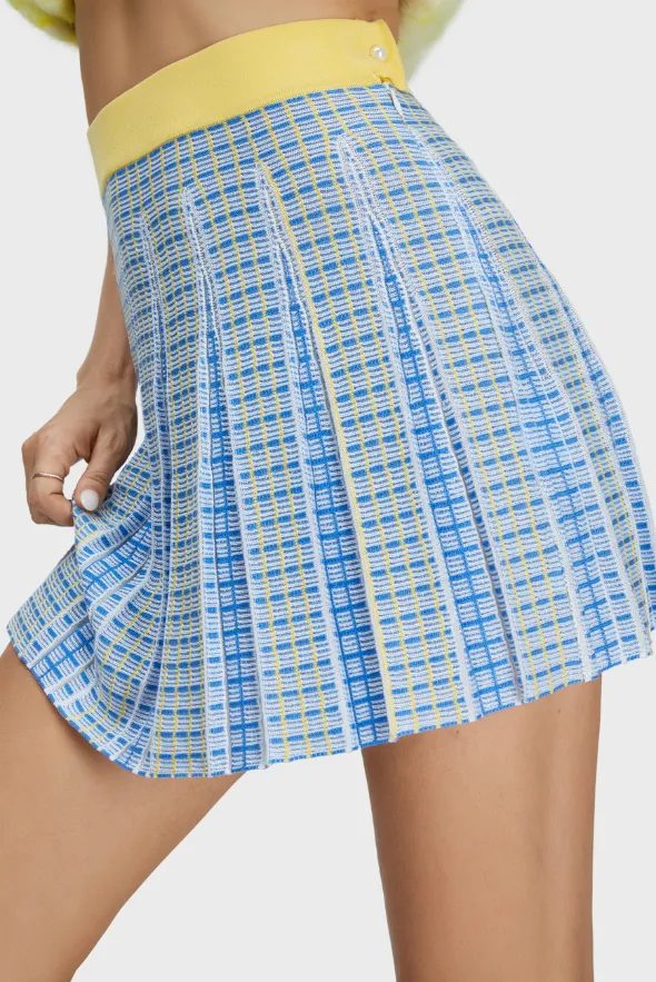 Stylish Tencel Mini-Skirt