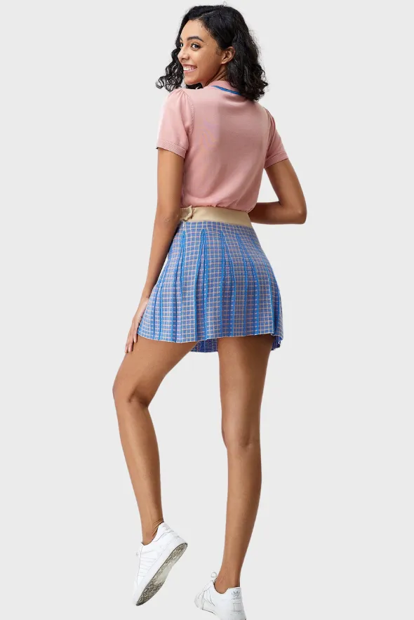 Stylish Tencel Mini-Skirt