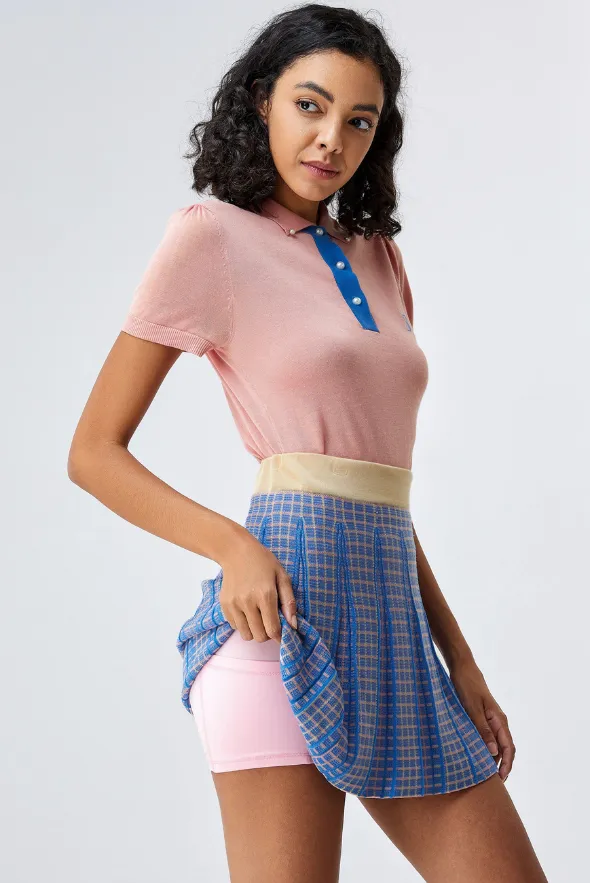 Stylish Tencel Mini-Skirt