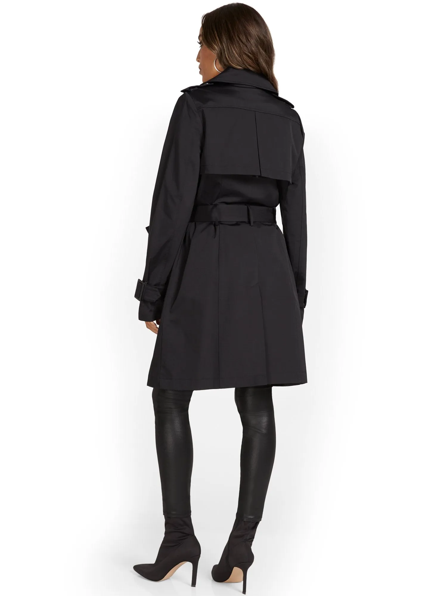 Tall Belted Trenchcoat - City Trench Collection