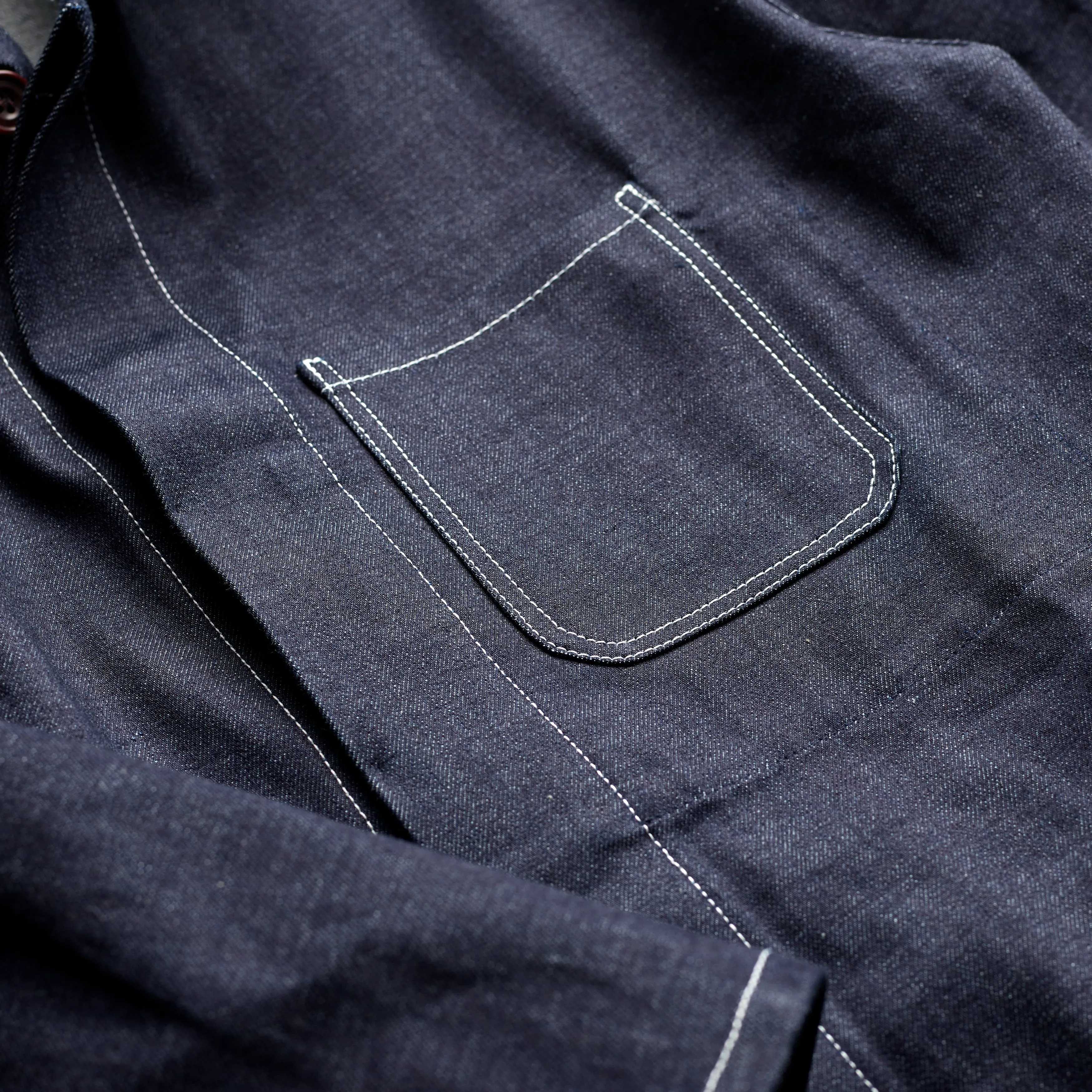 The Bristol "Brunel" Indigo Denim Jacket