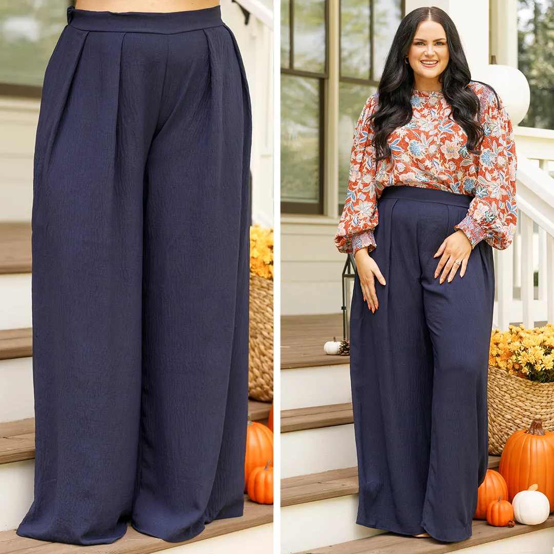 The Classic Confidence Pants, Navy