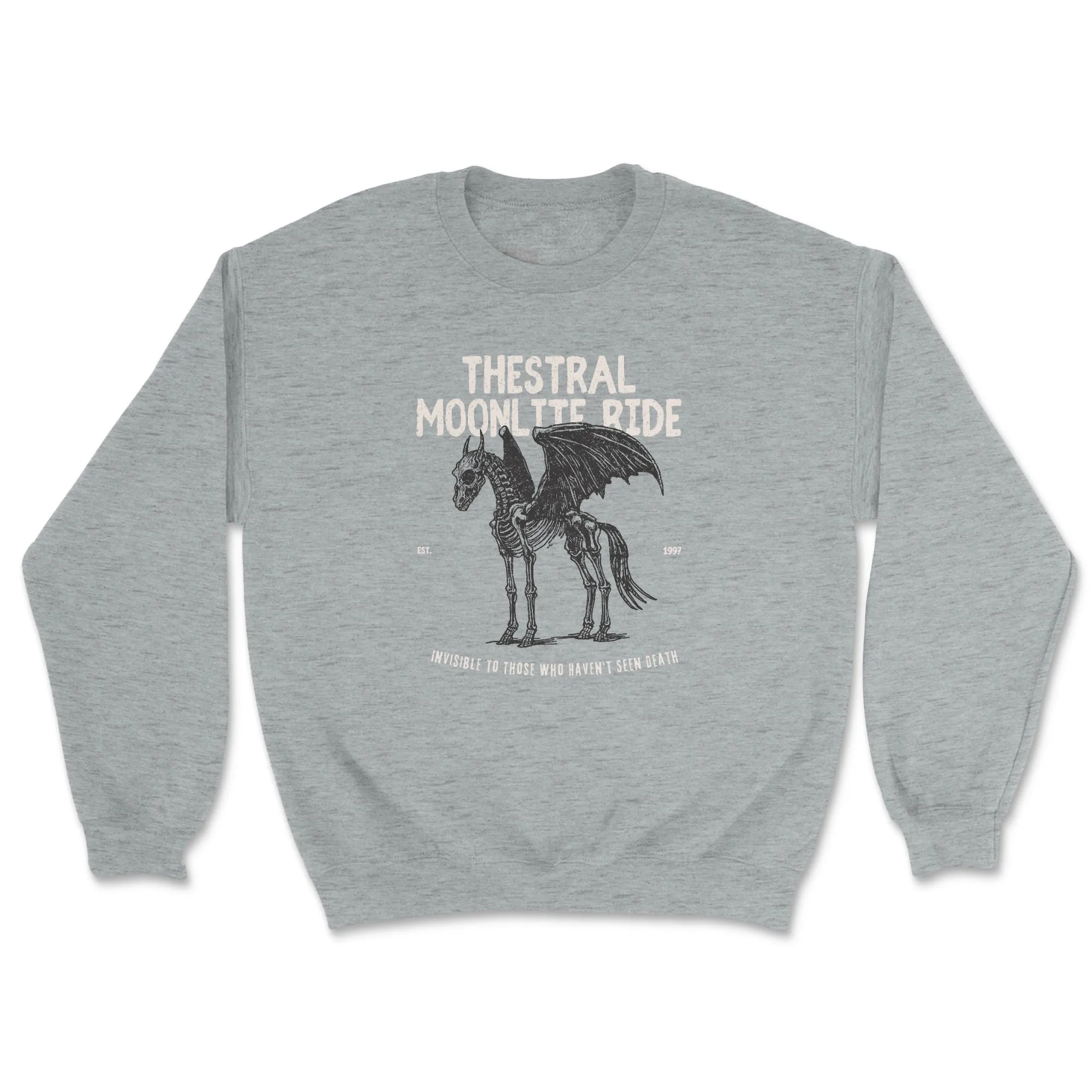 Thestral Moonlite Ride Crewneck Sweatshirt