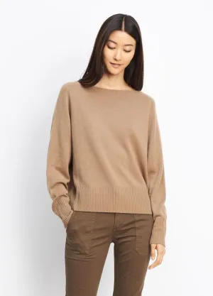 Vince - Cashmere Boat Neck Whole Wheat