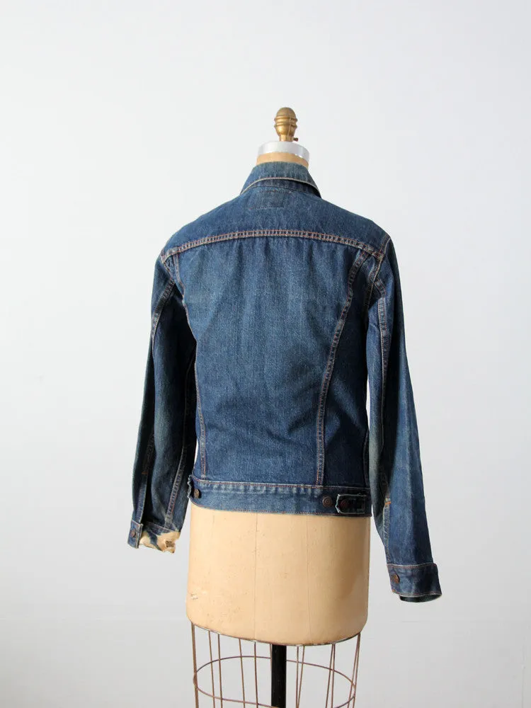 vintage Levi's Big E denim jacket