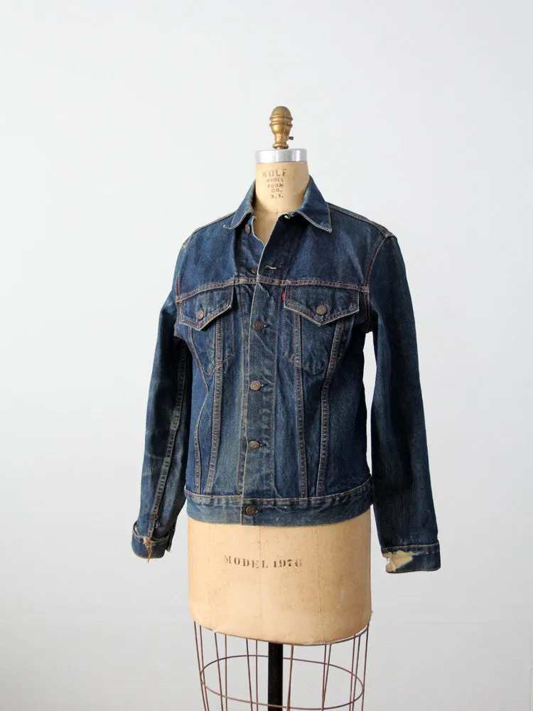 vintage Levi's Big E denim jacket