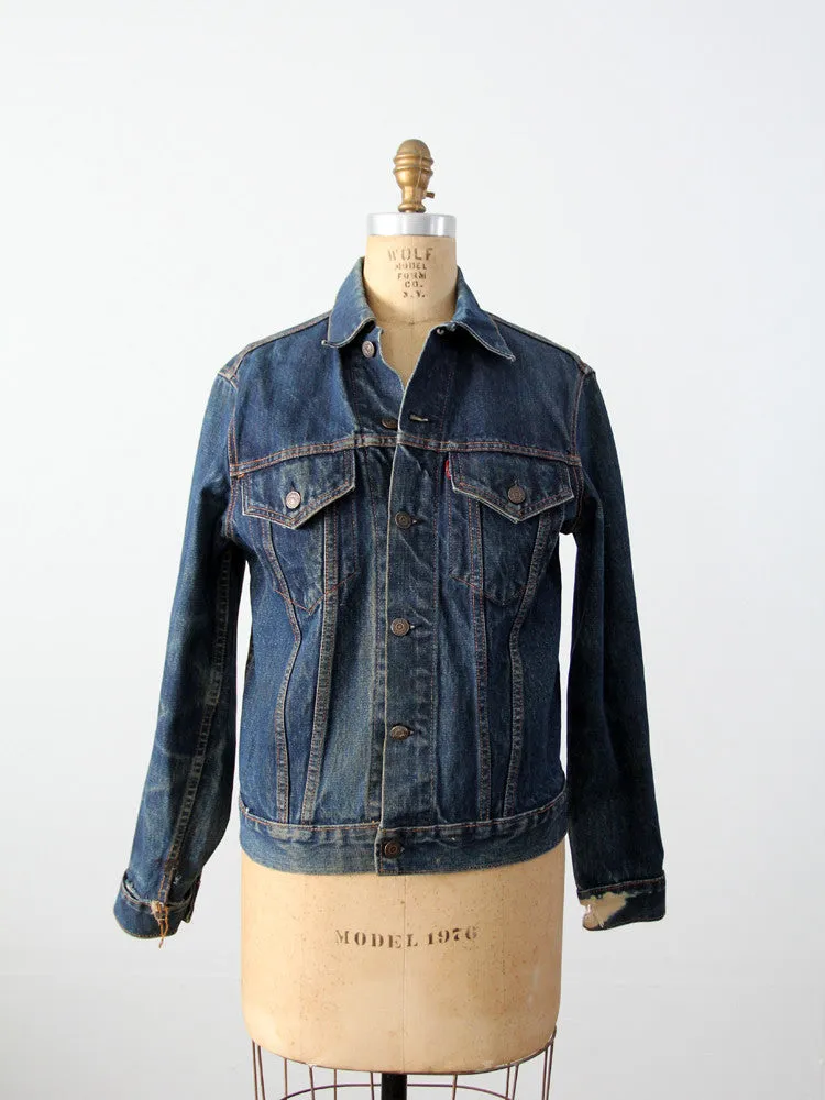 vintage Levi's Big E denim jacket